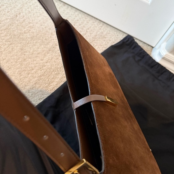 DeMellier -The Large Tokyo | Size LARGE | Color: Mocha suede & mocha smooth - Picture 7 of 16